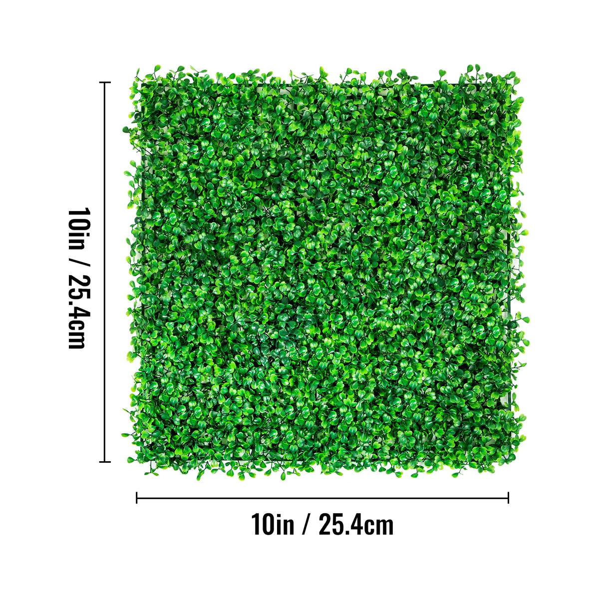 SucceBuy Artificial Boxwood Hedge Wall Panel Privacy Screen Decor