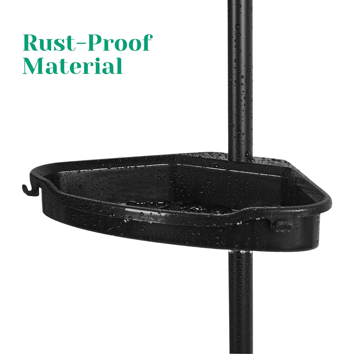 HiMISS Four Tier Corner Shower Caddy For Bathroom Storage