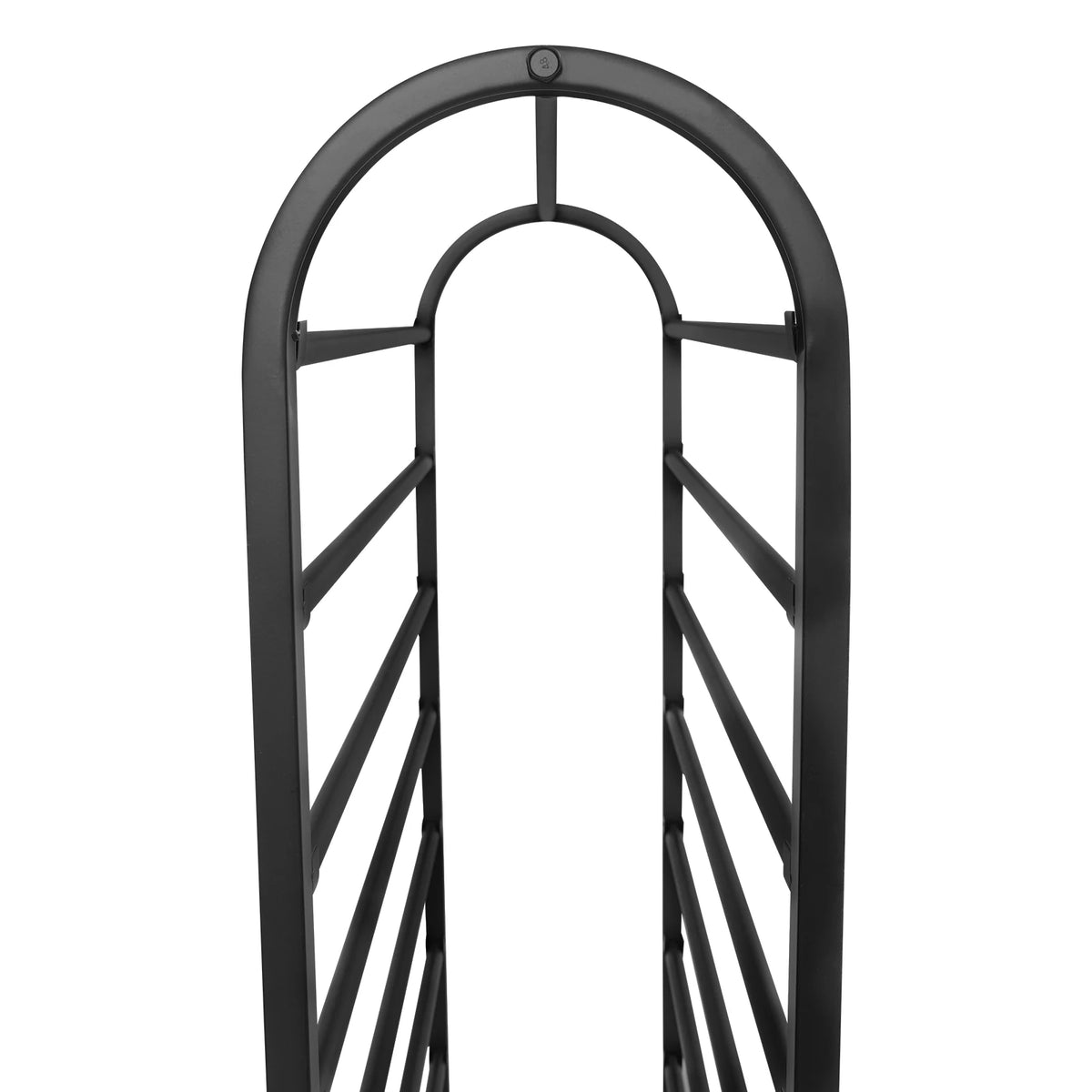 Iron Rolling Ribbon Holder Organizer Rack With Storage Basket