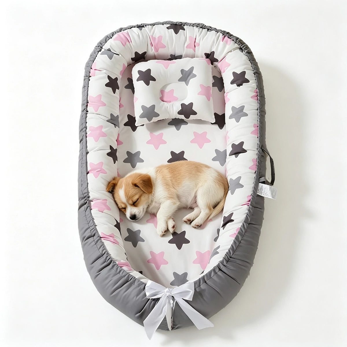 Reversible Washable Pet Bed For Dogs And Cats Plush Cotton