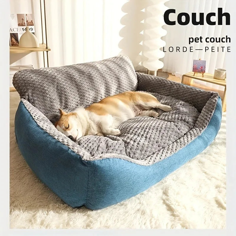BOFNL Soft Comfortable Dog Sofa Bed Machine Washable Mattress