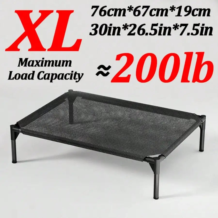Elevated Breathable Mesh Pet Cot For Dogs And Cats