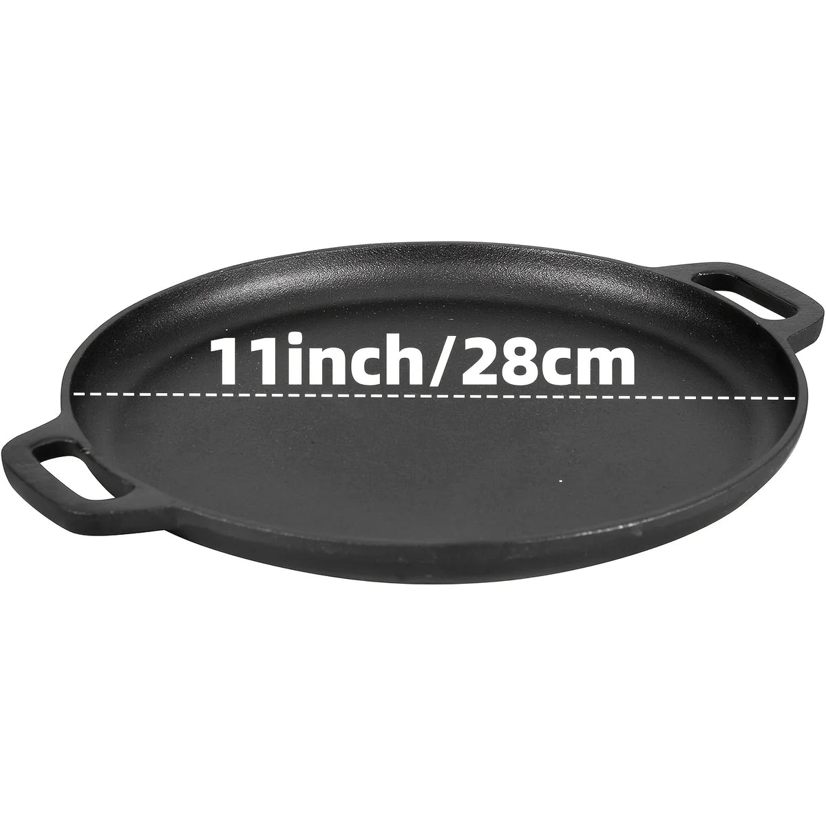 Preseasoned Heavy Duty Skillet Set For Home Outdoor Cooking