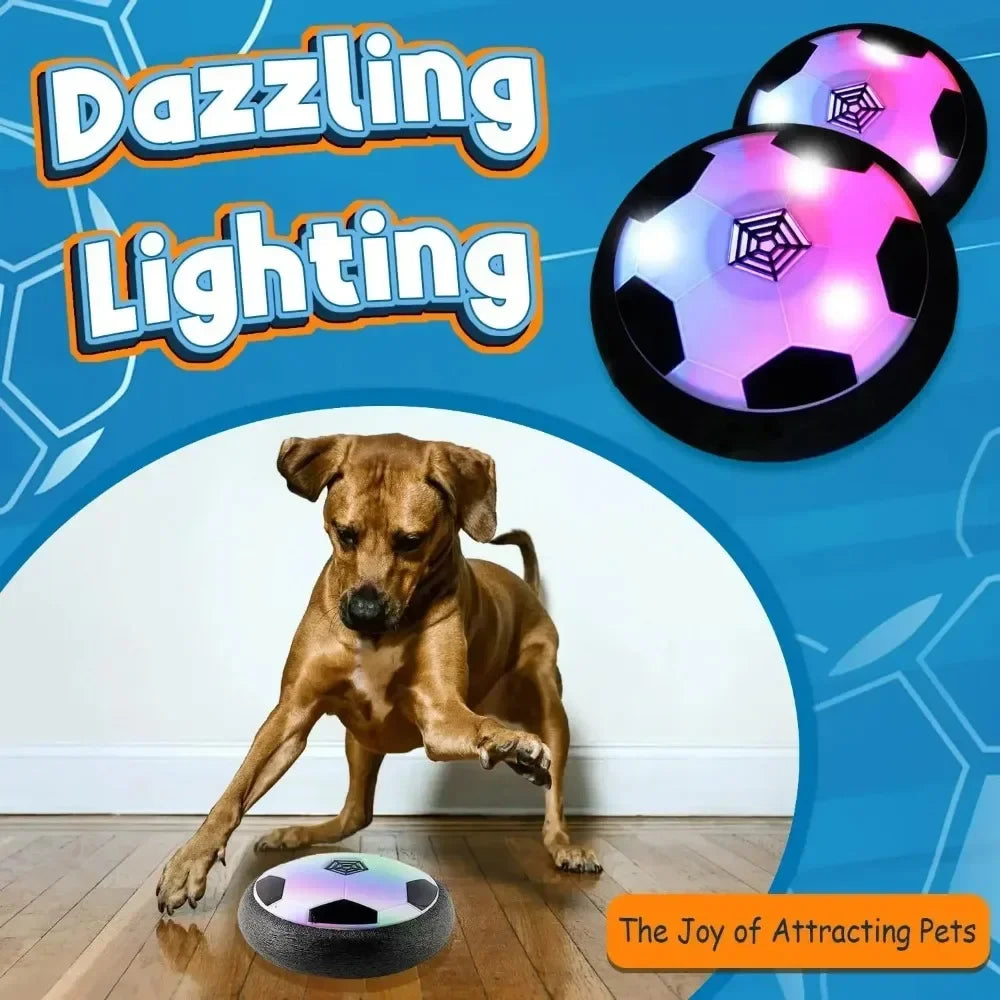 Magic Ufo Flying Saucer Interactive Dog Toy With Led Light