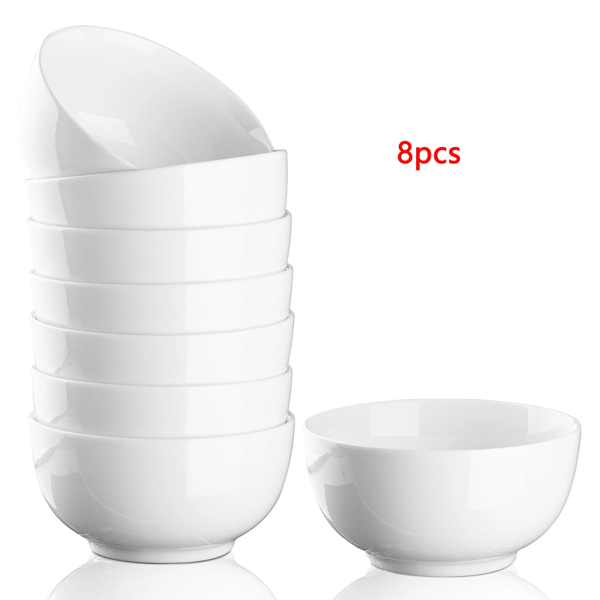 Premium Ceramic Bowls Set For Cereal Soup And Pasta Serving