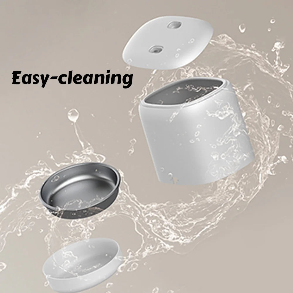 Nityers Automatic Pet Food Dispenser With Stainless Steel Bowl