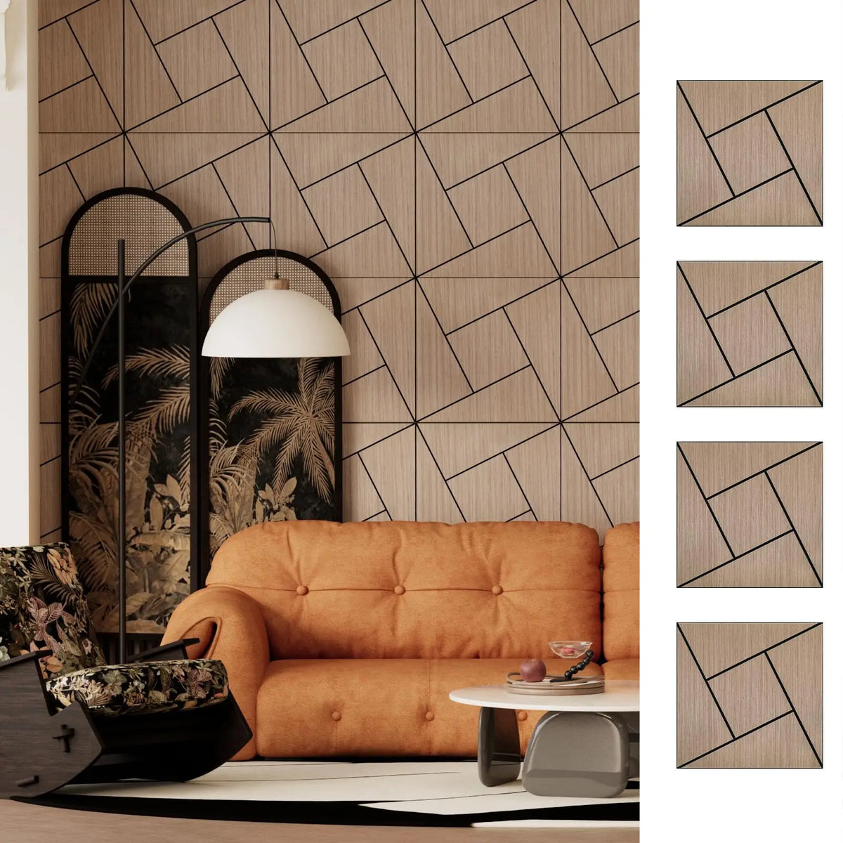 Self Adhesive Acoustic Wall Panels For Home And Office