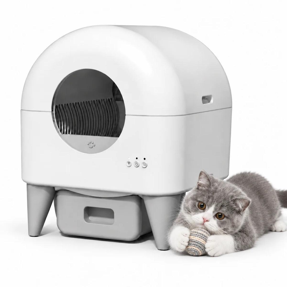 Self Cleaning Automatic Cat Litter Box With Smart App Features