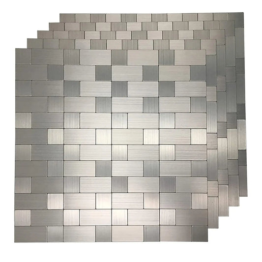 Art3d Self Adhesive Stainless Steel Backsplash Tiles For Wall Decor