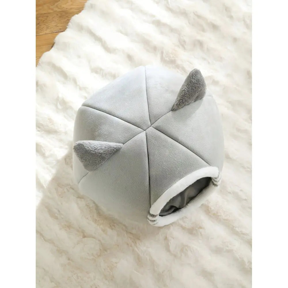 Super Soft Washable Indoor Cat Bed with Anti Slip Bottom