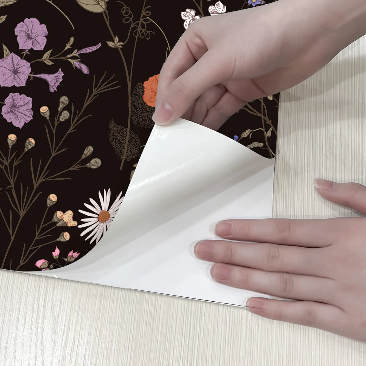 JIFFDIFF Peel And Stick Textured Wallpaper For Home Decor