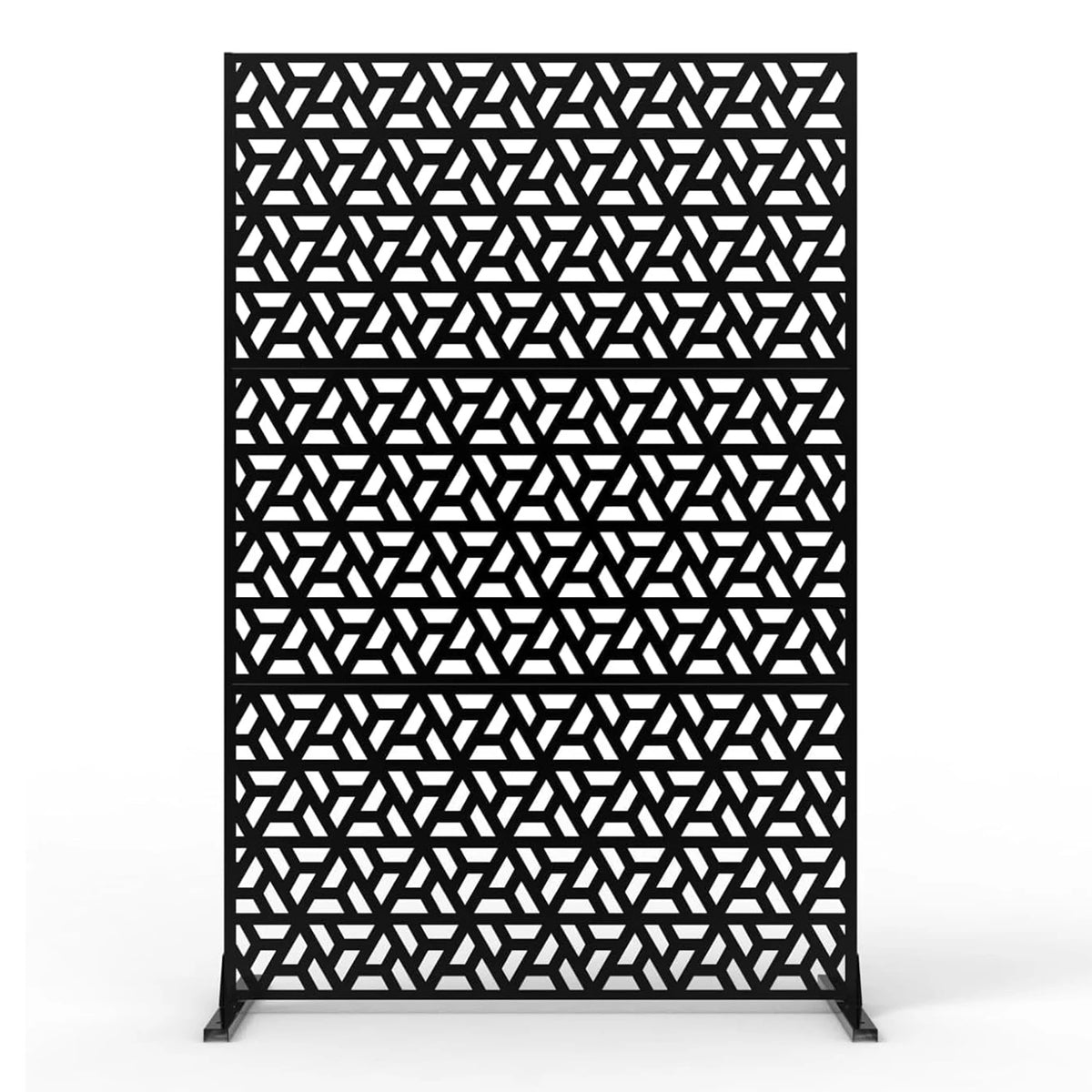 Twister CK Metal Garden Privacy Screen With Outdoor Divider
