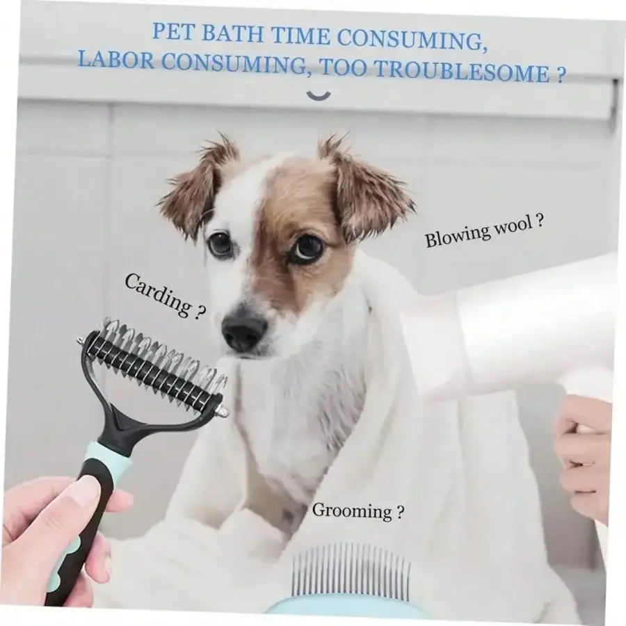 Professional Pet Hair Dryer With Adjustable Speed And Brush