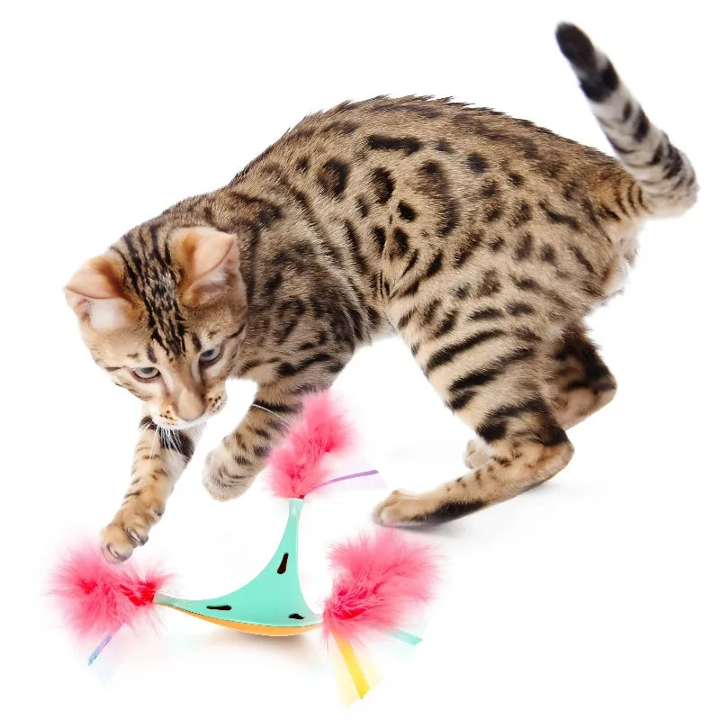 Interactive Plush Cat Toy For Exercise And Daily Stimulation