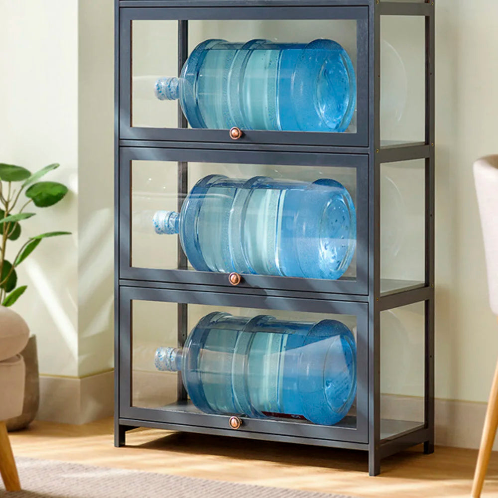 Acrylic Display Case For Anime Figures With Detachable Shelves