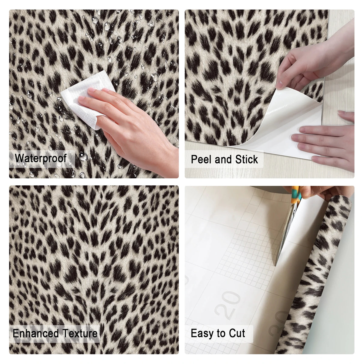 Jiffdiff Removable Peel And Stick Self Adhesive Wallpaper Roll