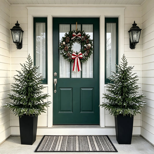Olitree Artificial Norfolk Pine Trees With Planter For Indoor Decor