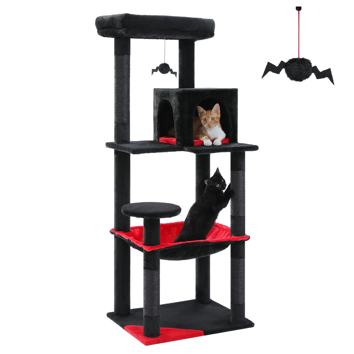 PAWZ Road Gothic Cat Tower With Sisal Scratching Post Condo