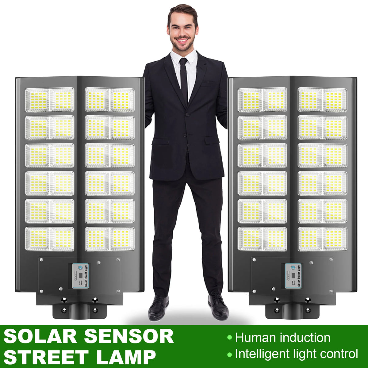 Solar LED Street Light IP65 Waterproof Outdoor Motion Sensor