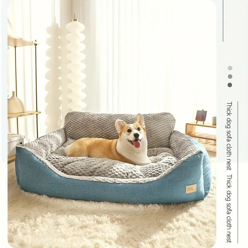 BOFNL Soft Comfortable Dog Sofa Bed Machine Washable Mattress
