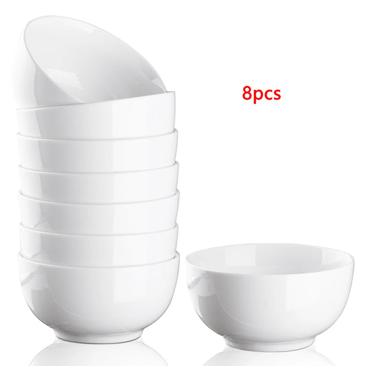 Premium Ceramic Bowls Set For Cereal Soup And Pasta Serving