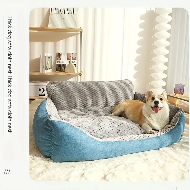 BOFNL Soft Comfortable Dog Sofa Bed Machine Washable Mattress