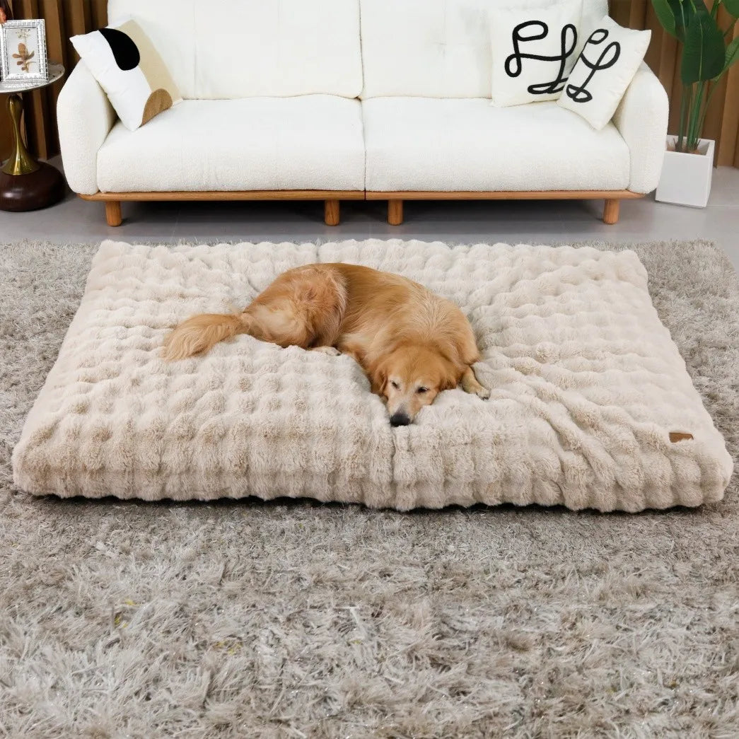 Borwart Ultra Plush Removable Cover Dog Bed Washable Mat