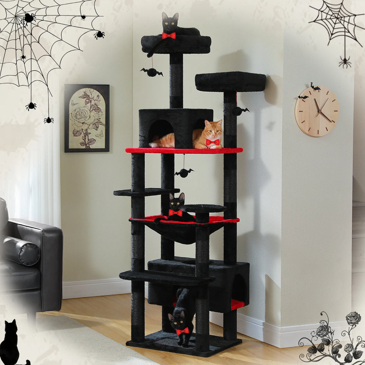 Pawz Road Cat Tree Tower Featuring Sisal Scratching Posts