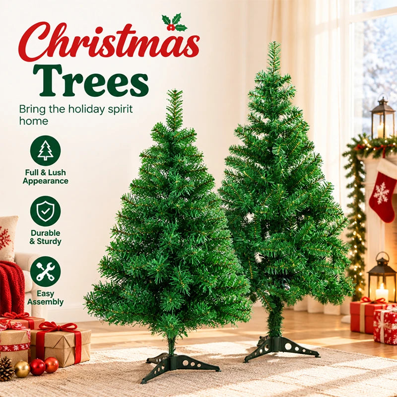 Artificial Pine Christmas Tree For Indoor Outdoor Home Decor