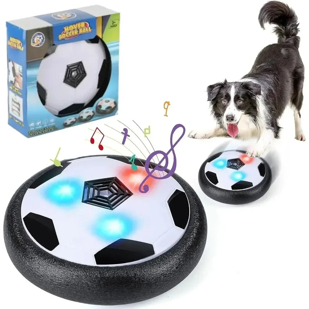 Magic Ufo Flying Saucer Interactive Dog Toy With Led Light